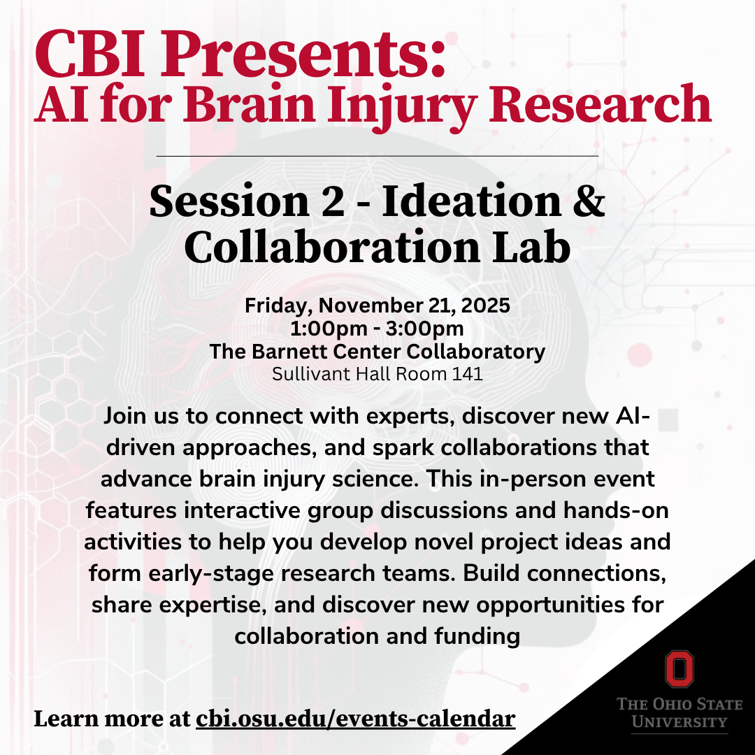 AI for Brain Injury - Session 2 Flyer